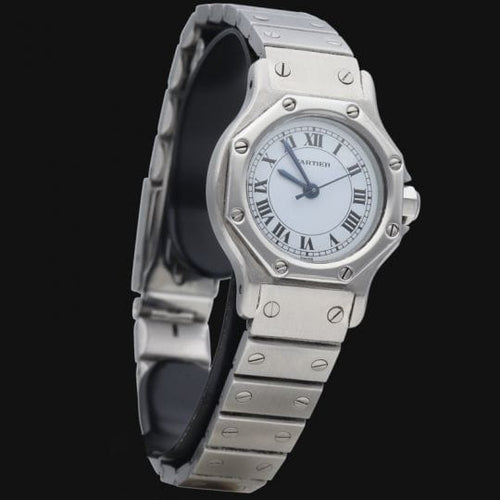 Montre Cartier Montre Santos Ronde 58 Facettes MT42303