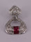 Boucles d'oreilles Boucles d'oreilles Art Déco Diamants Rubis or blanc 58 Facettes 170