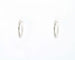 Boucles d'oreilles créoles serties de diamants de 0,30 ct
