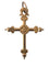 Croix Jeannette en or jaune 58 Facettes PE02