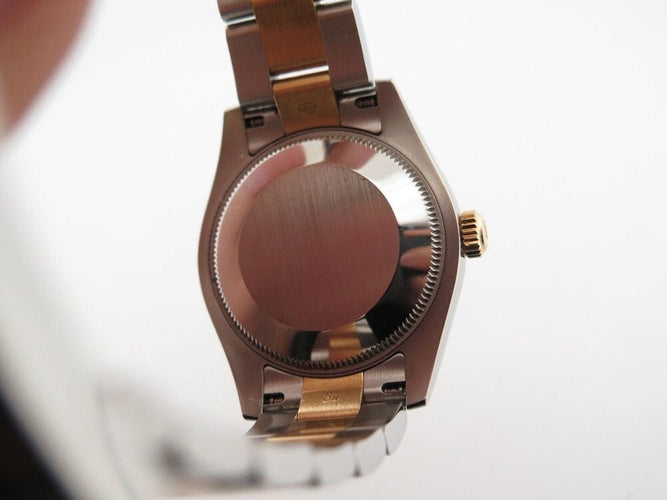 Montre montre ROLEX datejust champagne 178273 31 mm or & acier automatique 58 Facettes 249203