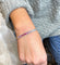 Bracelet Bracelet raimbow or 18 carats multi-saphirs et diamants 58 Facettes