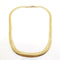 Collier Collier maille anglaise or jaune 58 Facettes