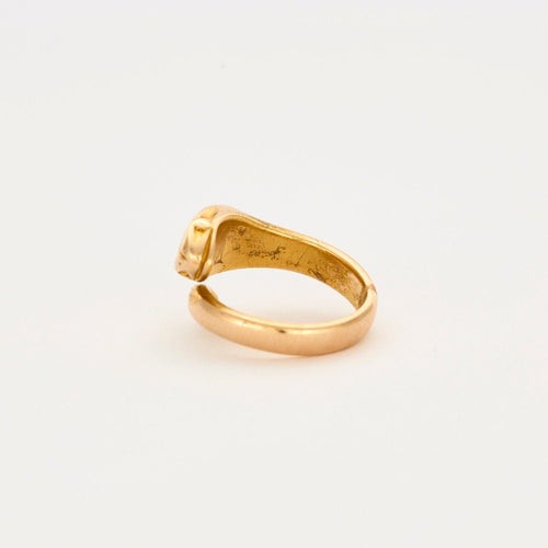 Bague Bague cobra or jaune 58 Facettes LP835/4