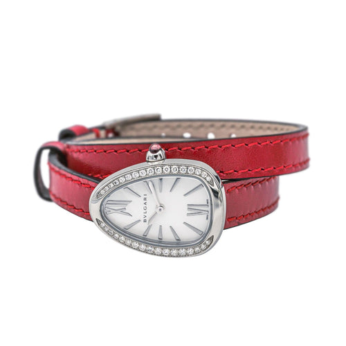 Montre Bulgari Montre Serpenti Acier Diamant 58 Facettes 2823226CN