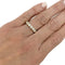 Bague 53 Alliance or jaune et diamants. 58 Facettes 31112