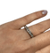 Bague 59 Bague alliance or blanc diamants 58 Facettes 240382