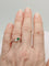 Bague 49 Bague Vous et Moi Emeraude et diamant 58 Facettes