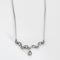 Collier parrure or blanc diamant 58 Facettes