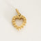 Pendentif Pendentif coeur en or jaune et perles blanches 58 Facettes PAL30164