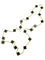 Collier VAN CLEEF & ARPELS. Sautoir "Alhambra vintage" or et onyx 58 Facettes