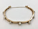 Bracelet bracelet ancien or jaune perles et diamants 58 Facettes