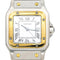 Montre Cartier Montre Santos Acier, Or jaune 58 Facettes 4660370RV