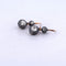 Boucles d'oreilles Boucles d’oreilles anciennes en or rose 12 kt et argent avec diamants 58 Facettes