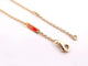Collier collier POIRAY coeur entrelace multi 37 42cm en or jaune 18k 58 Facettes 265095