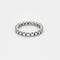 Bague 52 Alliance Américaine or gris et diamants 58 Facettes ROM1016