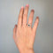 Bague 51 Bague Marguerite - Or rose, Diamants & Saphir 58 Facettes 250365R