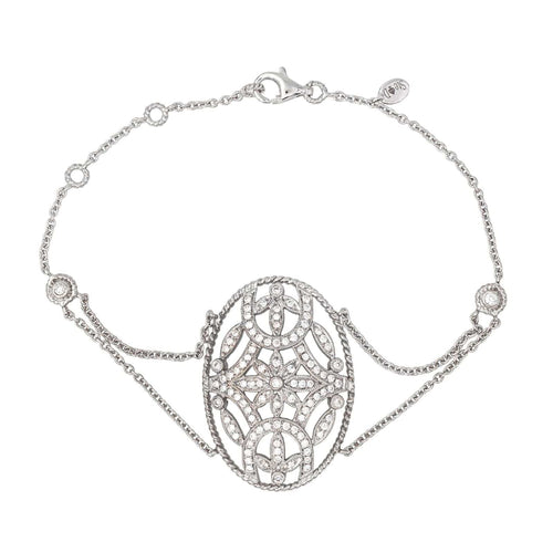 Bracelet Djula Bracelet  Or blanc Diamant 58 Facettes 4442498RV