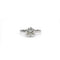 Bague 50 Solitaire - Or blanc & Diamant 1,45 cts 58 Facettes 250232R