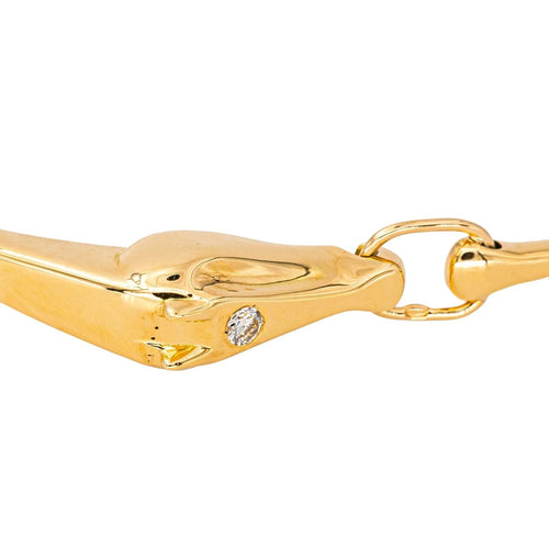 Bracelet Jonc Or jaune Diamant 58 Facettes 4292140RV