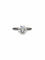 Bague 51 Bague solitaire en or blanc et diamant 58 Facettes