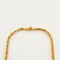 Collier Collier chaine palmier en or jaune 18K 58 Facettes