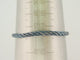 Bracelet bracelet FRED force 10 gm 0b0005 manille en or blanc 18k 2 cordons 58 Facettes 271113