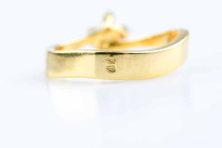 Bague Bague solitaire diamant en or jaune 58 Facettes BG-31200193-107