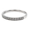 Bague 50 Mauboussin Bague Demi alliance Lovissime aussi Or blanc Diamant 58 Facettes 1155593CN