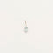 Pendentif Pendentif or blanc aigue marine diamant 58 Facettes LP939