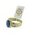 Bague 55 Bague 2 ors saphir et diamants 58 Facettes