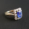 Bague 49.5 Bague saphir Ceylan non chauffé diamants 58 Facettes C08-05