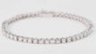 Bracelet Bracelet rivière en or blanc et diamants 58 Facettes 32500