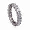 Bague 53 Alliance tour complet 21 Diamants 58 Facettes