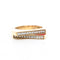 Bague 53 RAINBOW K - Bague or jaune et diamants 58 Facettes 85781