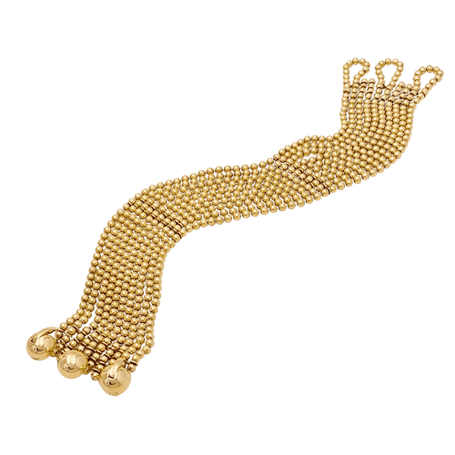 Bracelet Bracelet Cartier modèle Draperie en or jaune. 58 Facettes 34752