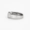 Bague 59 Bague jonc or gris saphir et diamants 58 Facettes GU32