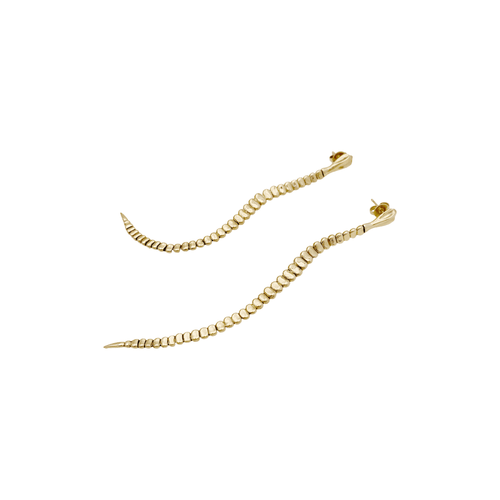 Boucles d'oreilles Boucles d'oreilles TIFFANY & CO x Elsa Peretti, « Snake » », or jaune. 58 Facettes 35090