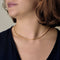 Collier Collier en or jaune 22K, fermoir antiquisant 58 Facettes MON1072