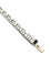 Bracelet CANTURI. Bracelet or balnc 18K et diamants baguettes. 58 Facettes