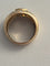 Bague 56.5 Bague Jonc Or Jaune Saphir Diamants 58 Facettes LOT 6164