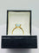 Bague 50 Bague en or avec topaze bleu clair 58 Facettes