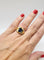 Bague 49.5 Bague Saphir et diamants en or jaune 58 Facettes
