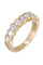 Bague 49 DEMI-ALLIANCE  9 DIAMANTS 58 Facettes 088021
