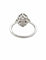 Bague 52 Bague en or blanc et diamants tendance art déco 58 Facettes