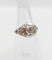 Bague Art Déco or blanc, diamant et monture géométrique 58 Facettes A05884