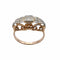 Bague vintage en or jaune & diamants