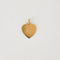 Pendentif AUGIS - Médaille d'amour - or jaune et rubis de synthèse 58 Facettes SEN1988
