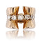 Bague 55 Bague tank diamants en rose 58 Facettes 22-024
