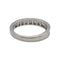 Bague 51 Demi-alliance or blanc et diamants 1,5 ct 58 Facettes